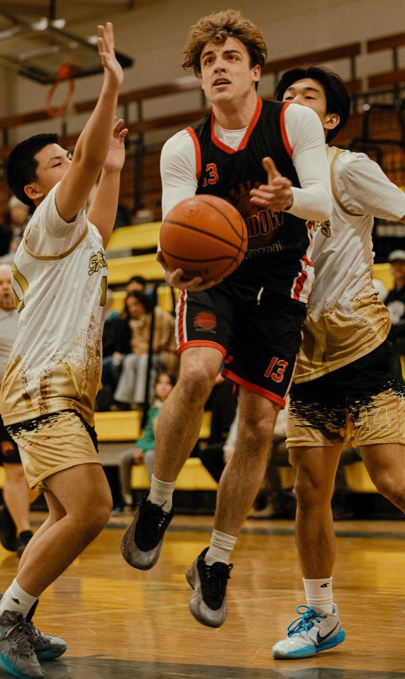 Shadow Basketball Action Shot 1